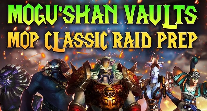 mop classic Raiding Mogu'Shan Vaults